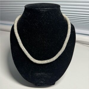 Pretty necklace,  the perfect addition to an elegant outfit.